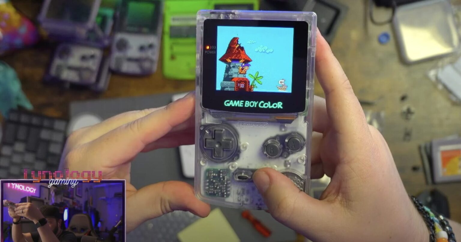 Modding the Game Boy Color with an OLED Screen Upgrade - Tynology